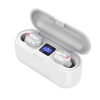 Swalle Bluetooth 5.0 słuchawki TWS bezprzewodowe słuchawki Blutooth słuchawki głośnomówiącego, słuchawki sportowe, słuchawki do gier zestaw słuchawkowy Telefon