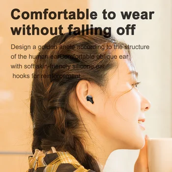 T5 słuchawki TWS bezprzewodowy Blutooth 5.0 słuchawki głośnomówiącego, słuchawki sportowe, słuchawki LED plac zestaw słuchawkowy Telefon