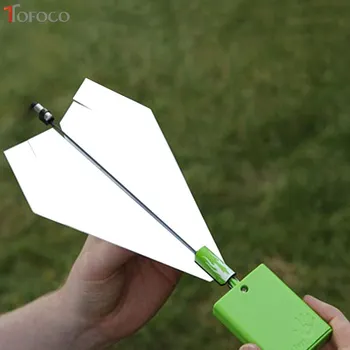TOFOCO Power-Up Electric Paper Plane Samolot Conversion Kit Fashion Educational Toy For Children Kids Toys Brain Tease