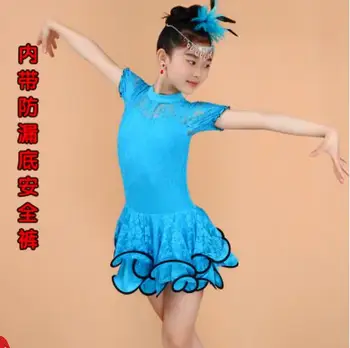 Taniec Towarzyski Sukienki Dla Dzieci Salsa Tango Wzburzyć Spódnica Dziecko Łacina Taniec Garnitur Łacina Taniec Sukienka Dla Dziewczynek