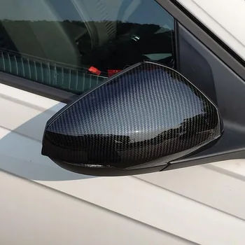 Tonlinker Exterior Car Rear view mirror Cover Case Sticker for Volkswagen POLO 2019 Car Styling 2 szt ABS chromowany pokrywa naklejka