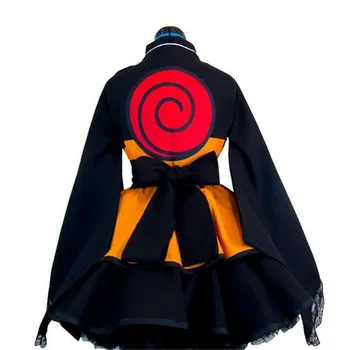 Trajes de Naruto Cosplay traje de Anime Naruto para hombre Show trajes de dibujos animados japoneses Naruto abrigo Top dress