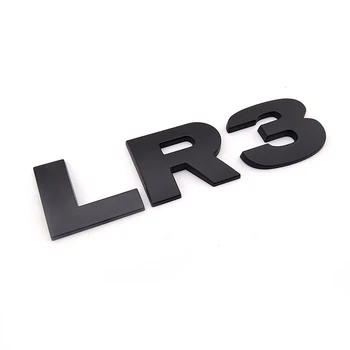 Tytanowy Srebrny samochód znak symbol LR3 V8 napis emblemat znak ozdoba znak symbol dla Land Rover Discovery