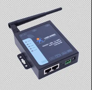 USR-W630 Industrial Serial to WIFI i Ethernet Converter obsługuje 2 porty Ethernet, Modbus RTU