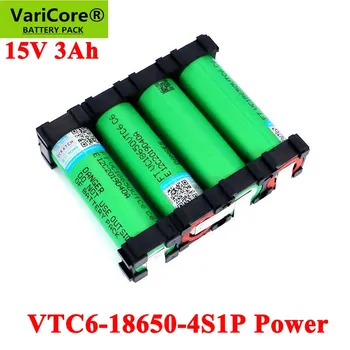 VariCore 18650 VTC6 4S1P 14.4/14.8 v 3000mAh 4S2P 6000mAh 20 amp 15V 16.8 V do wkrętaków baterii spawane akumulator