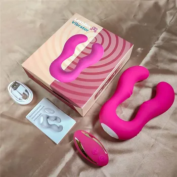 W lesbijskim wibrator, bez ramiączek, strap-on dildo bezprzewodowe sterowanie 9 trybów korek analny dwustronne вибрирующая Pochwa masturbator seks zabawki