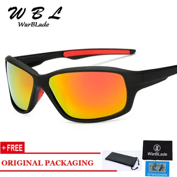 WarBLade 2019 Nowe spolaryzowane okulary przeciwsłoneczne męskie Moda gradient męski jazdy szkło UV400 okulary polaryzacyjne okulary wysokiej jakości