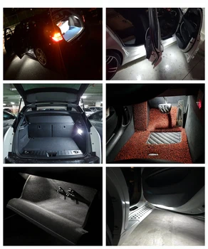 Wnętrze samochodu oświetlenie przestrzeni dla nóg reflektory led drzwi samochodu BMW F20 F21 F22 F23 F45 F46 F87 F30 F31 F34 F35 F80 F32 F33 F10 F80 F82 X1