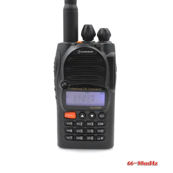 Wouxun wodoodporny KG-699E 66-88 Mhz wysokiej mocy przenośny dwukierunkowe radio mini radio z wyświetlaczem LCD