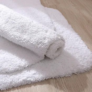 Wszystkie bawełniany dywanik do łazienki, ten domowy maty do kąpieli biały puszysty dywanik do łazienki maty do kąpieli boczne ręcznik chłonne przybory maty antypoślizgowe