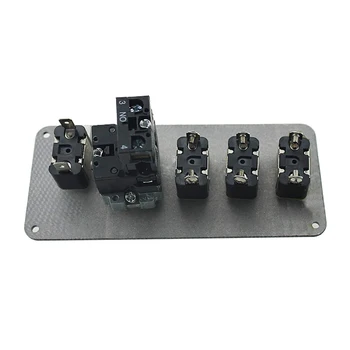 Wysokiej jakości 12V LED panel przełącznika zapłonu w celu uruchomienia silnika samochodu wyścigowego przycisk LED przełącznik włókna węglowego QT313