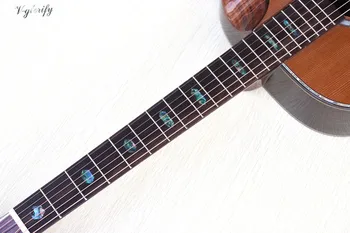 Wysokiej jakości pełna osłona wiązania akustyczna gitara elektryczna z korektorem