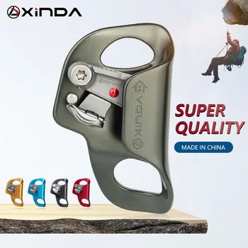 XINDA Outdoor Camping Rock Climbing Chest Ascender Safety Rope Ascending Anti Fall Off Survival składany spust альпинистское sprzęt