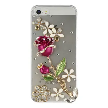 XSMYiss phone case Fashion Bling Crystal diamond Pearl miękki przezroczysty pokrowiec do Samsung S20 S8 S9 S10 PLUS Note 20 Ultra 9 10