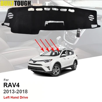 Xukey do Toyota RAV4 2013 2016 2017 2018 Dashmat Dashboard Cover Dash Mat Pad Sun Stacji Dash Board Cover Carpet