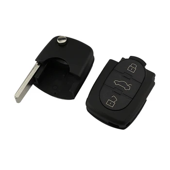 YIQIXIN klapki, składany zdalny kluczyk do Audi TT A4 A6 A8 Quattro 4D0837231N 433.92 Mhz z chipem transponder ID48 4D0 837 231 N