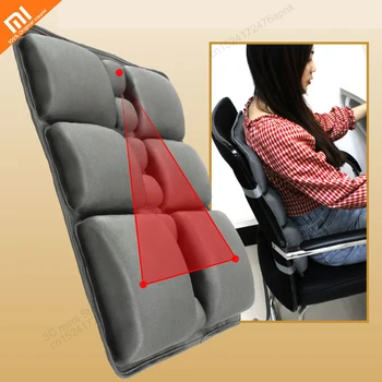 Youpin mijia regulowana nadmuchiwane talia poduszka biurowe samochodowa talia opiera się na przenośną декомпрессионную talię pad back