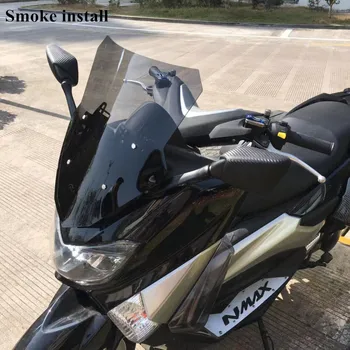 Zmodyfikowany oryginalny motocykl nmax155 nmax powyżej 5 cm szyba przednia szyba owiewki do YAMAHA nmax155 nmax 155 16-19