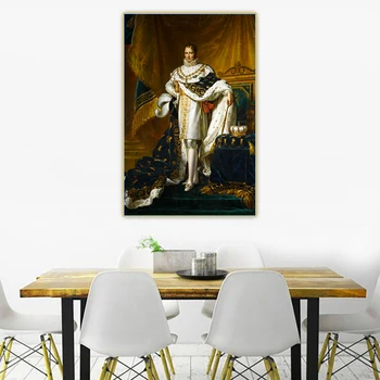 Цитон Francois Gerard《Józef Bonaparte, brata Napoleona, jak król Hiszpanii》płótnie obraz olejny ściany decor tło dekoracji