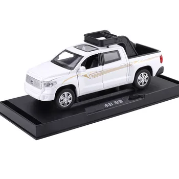 1/32 Toyota Tundra truck model alloy metal pickup model die-cast toys prezenty dla dzieci
