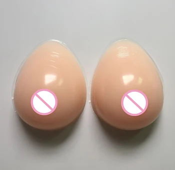 1 para silikonowych kobiet silikonowe protezy piersi samoprzylepne sztuczne piersi dla postoperative ochrony piersi Кроссдрессера