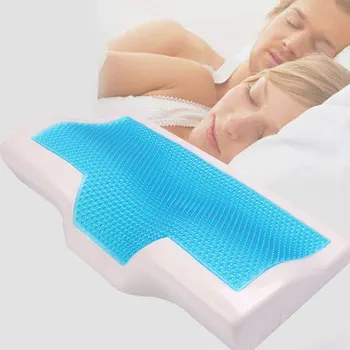1 szt Memory Foam Pillow Ice-cool Anti-snore Neck ortopedyczna poduszka snu 50x30x10cm dla dorosłych poprawiających sen domowych pościeli