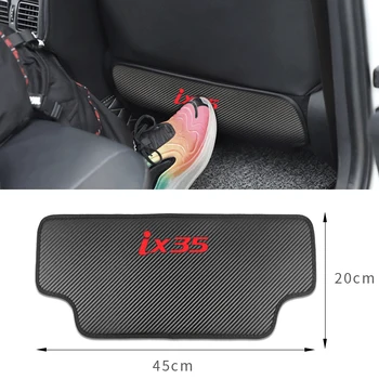 1 szt./kpl. osłona oparcia fotelika dla hyundai ix35 Auto Seat Cover poduszka Kick Mat Pad akcesoria samochodowe
