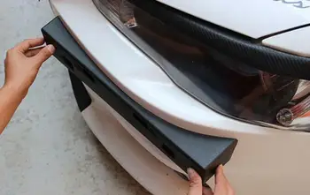 1 szt przedni zderzak boczna ramka tablicy rejestracyjnej dla lancer ex podstawowy uchwyt uchwyt do Mitsubishi Lancer GT EVO X 2008-2020 3 rozmiar