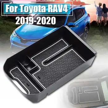 1 szt samochodowy schowkiem konsola środkowa schowka w desce rozdzielczej podajnik organizator auto z tworzywa sztucznego akcesoria do wyposażenia wnętrz Toyota RAV4 2019-2020
