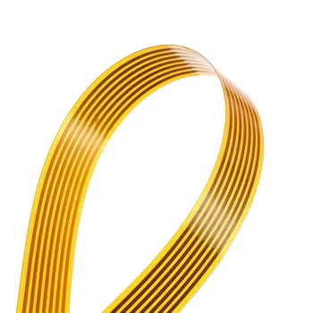 10 szt./kpl. COMM2000 samochodowy elastyczne/taśmy kabel przełącznik kierunkowskazów kolumna kierownicy złoto dla Peugeot 206 207/Citroen COM2000