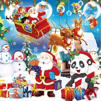 100 Piececs Drewniana Gra Logiczna Dla Dzieci Puzzle Deska Edukacja Edukacyjne Zabawki Dla Dzieci Prezent Uderwater World Santa Claus