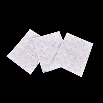 100 szt./arkusz okrągły klosz 3D Kryształ żywicy samoprzylepny plaster punktu etykiety 25 mm przezroczyste epoksydowe naklejki do kapsli Rzemiosła DIY