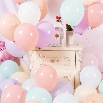 100pcs 5/10/12 cala makaronu latex butla urodziny cukierki, balony dekoracje urodzinowe dla dzieci Baby Shower, ślub