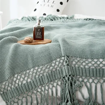 120x180cm Handmade Halllow pędzel dywan jednolity kolor Kołdrę do łóżka sofa ciepłe akcesoria