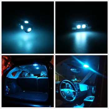 12pcs Canbus Biały samochód super jasne światło led żarówki wnętrze pakiet zestaw do 2009-2012 Audi TT MK2 mapa bagażnika drzwi schowka lampa
