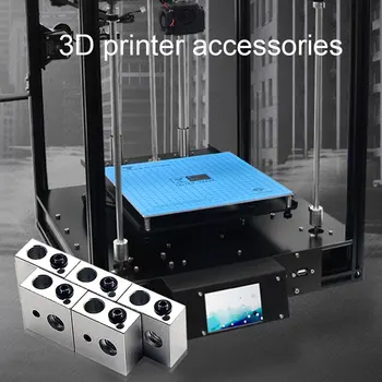 15 szt./kpl. 1.75 mm горловая rurka+0.4 mm dyszy wytłaczarki głowice+bloki grzejne Hotend do MK8 Makerbot ANET A8 drukarka 3D