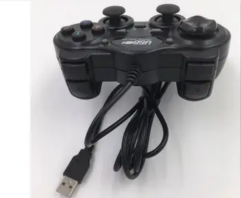 2 szt wifi USB kontroler do gier dla komputerów PC komputer laptop joystick, gamepad z wibracjami