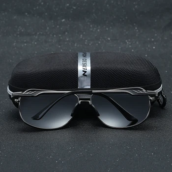 2017 signature marki Polarizerd okulary kwadratowe lustro okulary przeciwsłoneczne męskie uv400 okulary dla mężczyzn gafas de sol polarizadas ze skrzynią