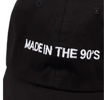 2018 nowe mężczyźni kobiety MADEIN 90s haft tato kapelusz, czapka z daszkiem list styl неконструктивная moda unisex tato kapelusz kapelusze
