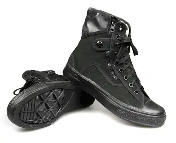 2019 armii moda Czarna przewiewna ochronna, obuwie ochronne buty gumowe antypoślizgowe ubrania treningowe buty wysokie
