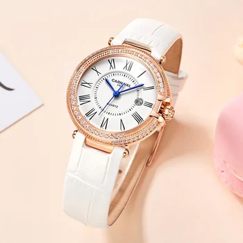 2020 New Women Luxury Brand Watch Simple Lady Quartz wodoodporny zegarek kobiet moda casual zegarki zegarki reloj mujer