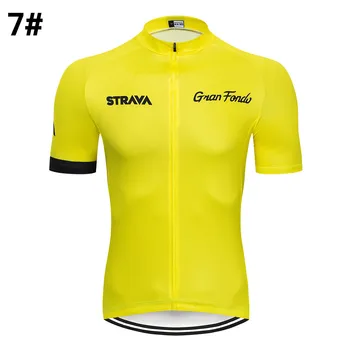 2020 STRAVA Pro team letnie koszulki koszulka rowerowa męska jazda na Rowerze Jersey Ciclismo Bicicleta odzież sportowa Mayo Ciclismo oddychająca