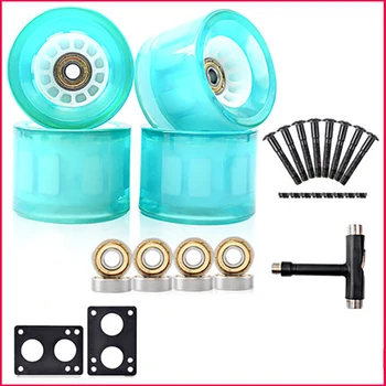 2020 Size 78A 70*51mm Skateboard Wheels For Longboard Wheels With Bearings and Tools With 6mm Gasket 29mm screw