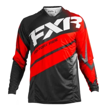 2020 enduro Cycling T-shirt Downhill Mountain Bike Long Sleeve Racing Clothes DH MTB Offroad Motocross Jerseys hurtownia FXR