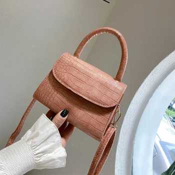 2021 Aligator Wzór mini Crossbody dla kobiet torby 2020 sztuczna skóra torebka damska moda projektant mała damska torebka