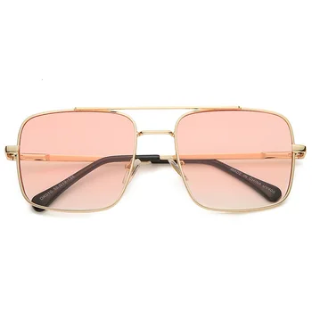 2021 luksusowe kwadratowe okulary Kobiety rocznika punk pilot okulary mężczyźni retro okulary Oculos Feminino Lentes Gafas De Sol UV400