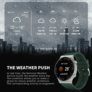 2021 nowy C12 Smart Watch Men 2021 GT 2 Pro ciśnienie tlenu monitor IP68 Wodoodporny Smartwatch dla Huawei Watch GT 2 M5 Pro