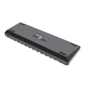 2021 nowy GK61 61 klucz mechaniczna klawiatura USB przewodowa podświetlenie led osi plac mechaniczna klawiatura dla pulpitu