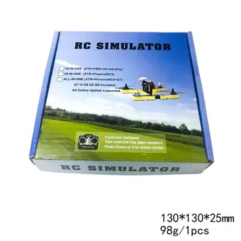22 w 1 RC USB Flight Simulator z kablami do G7 Phoenix 5.0 Aerofly XTR VRC FPV Racing