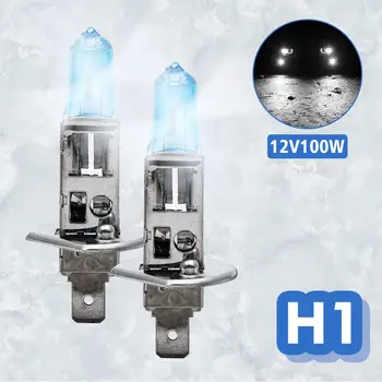 2szt 12 w H1 100 W super biały ksenonowa lampa HID efekt 488 reflektorów światła przeciwmgielne żarówki